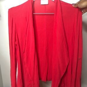 Chico’s Red Cardigan Size 1